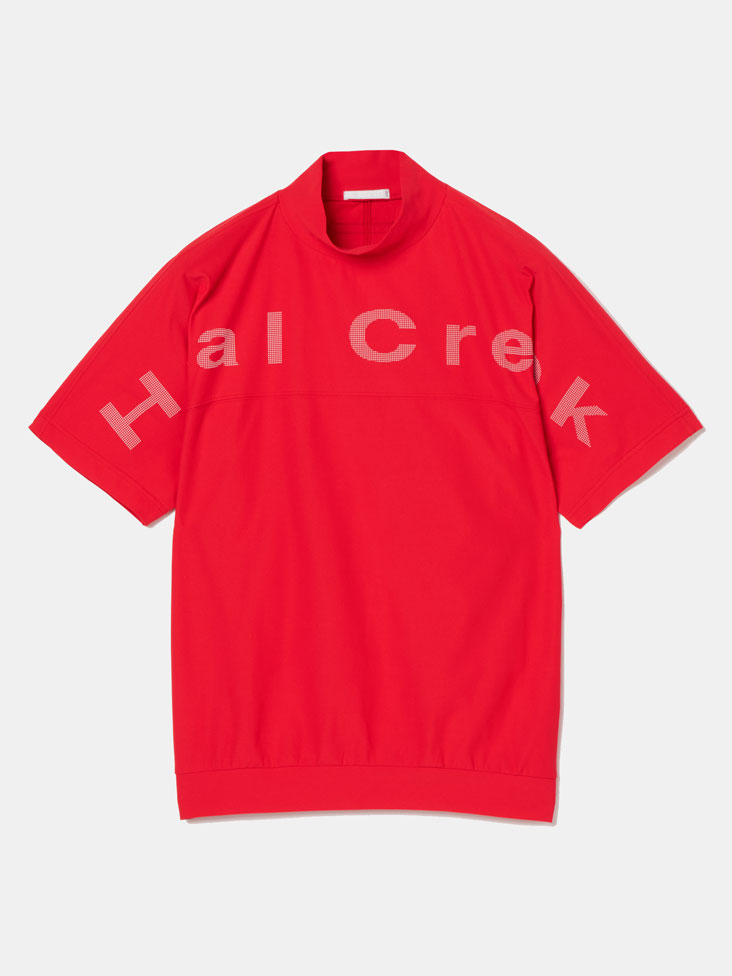 Heal Creek（ヒールクリーク）ドルマンスリーブロゴプリント半袖シャツ