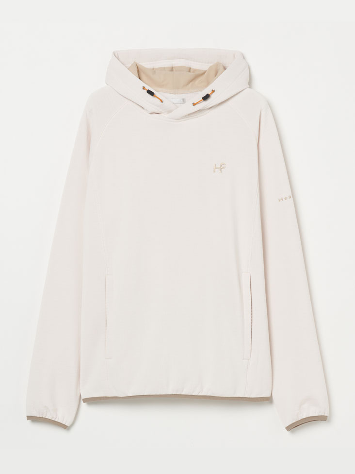 Heal Creek（ヒールクリーク）HIGH LOFT POWER GRID 長袖フーディ