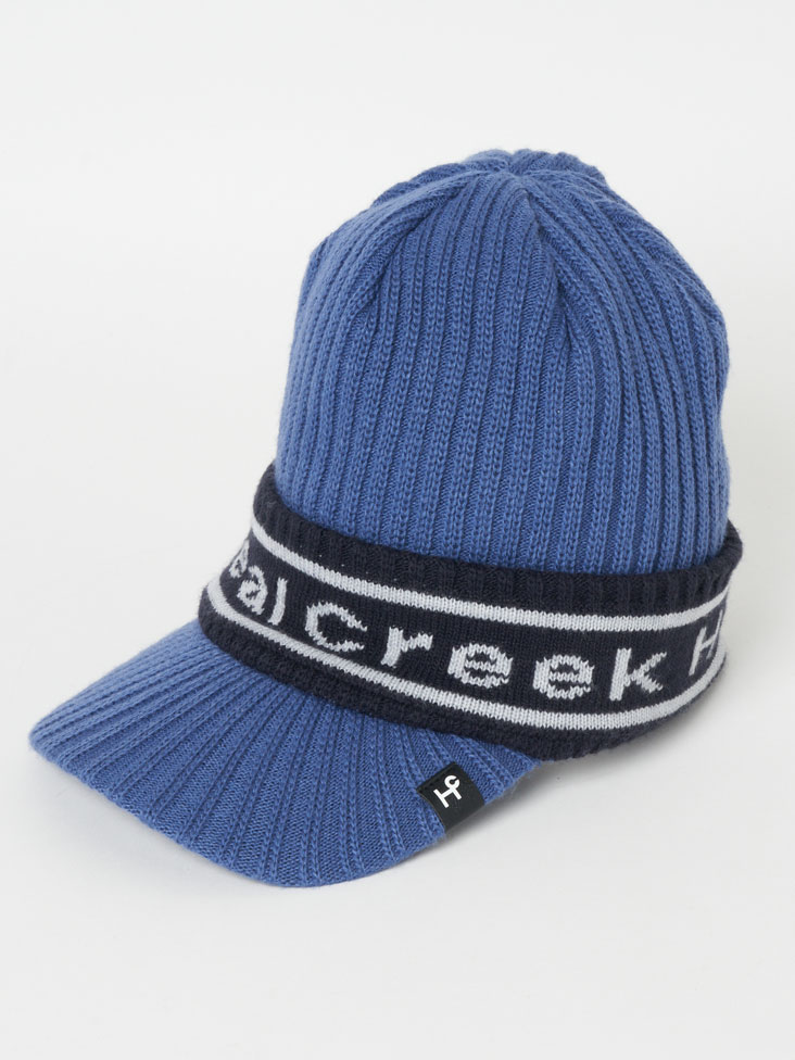 Heal Creek（ヒールクリーク）ロゴリブニットキャップ