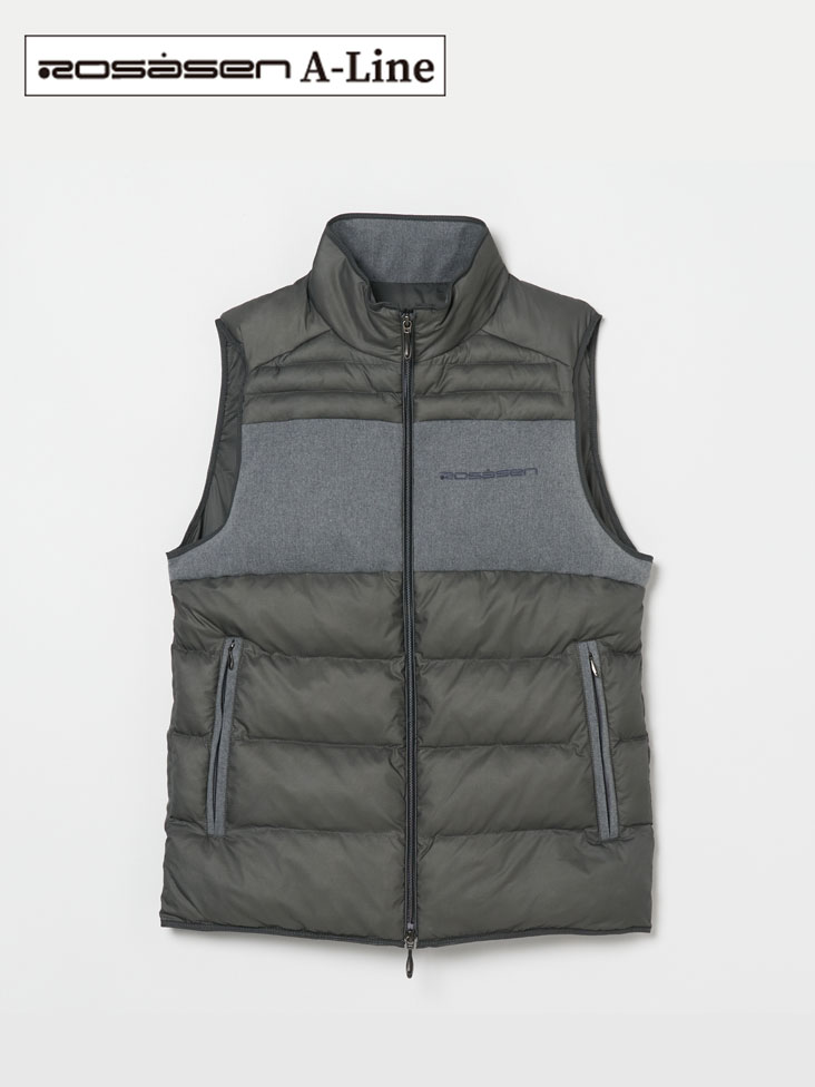 Rosasen（ロサーセン）A-Line THERMALOFT HEATR 中綿ベスト