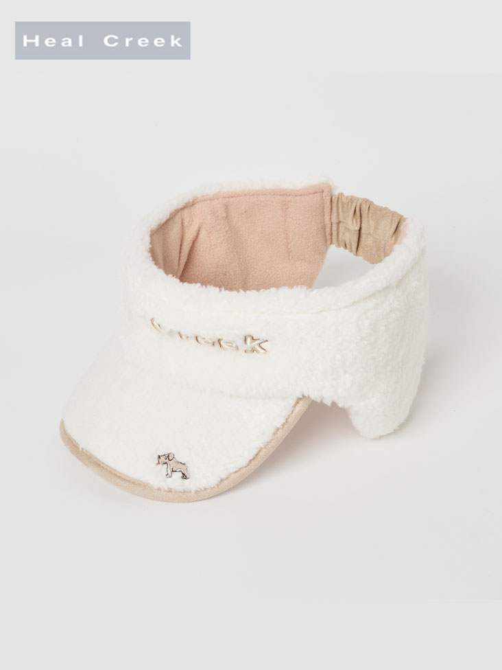 Heal Creek（ヒールクリーク）エコファー耳あて付バイザー