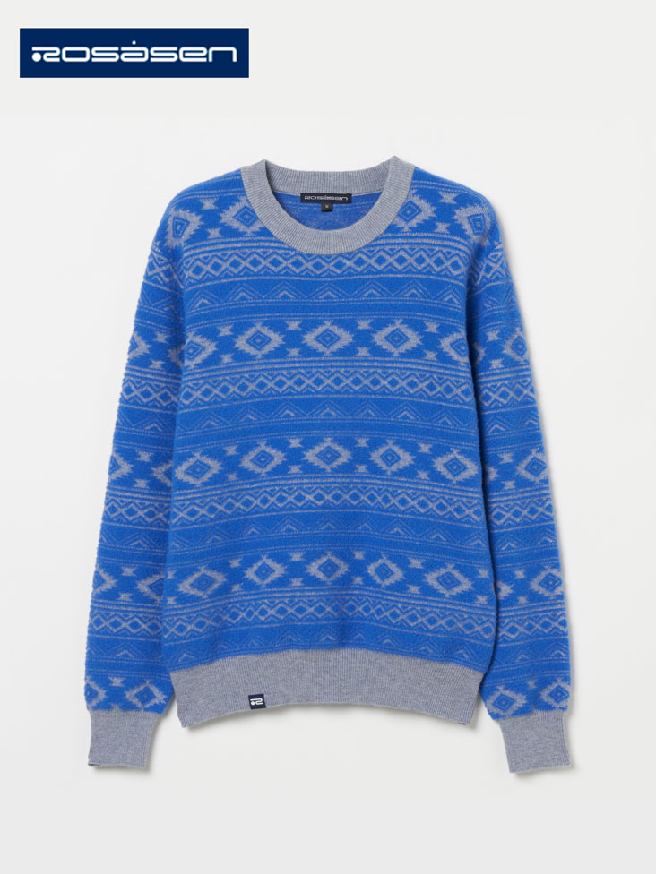 Rosasen（ロサーセン）オルテガ柄ジャカードニット