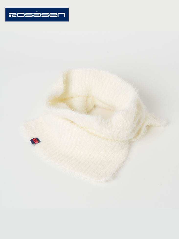 Rosasen（ロサーセン）フェザーヤーン リブ ネックウォーマー