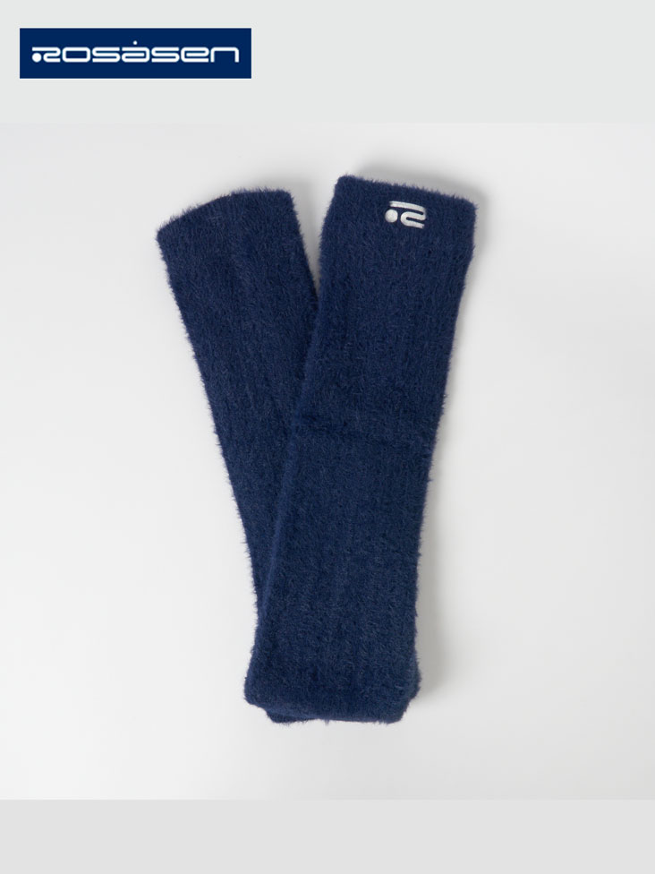 Rosasen（ロサーセン）フェザーヤーン 裏フリース ケーブルレッグウォーマー