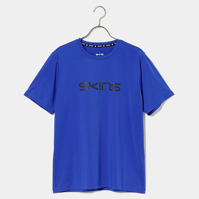 SKINS（スキンズ）ユニセックス ロゴプリントTシャツ(44 ホワイト