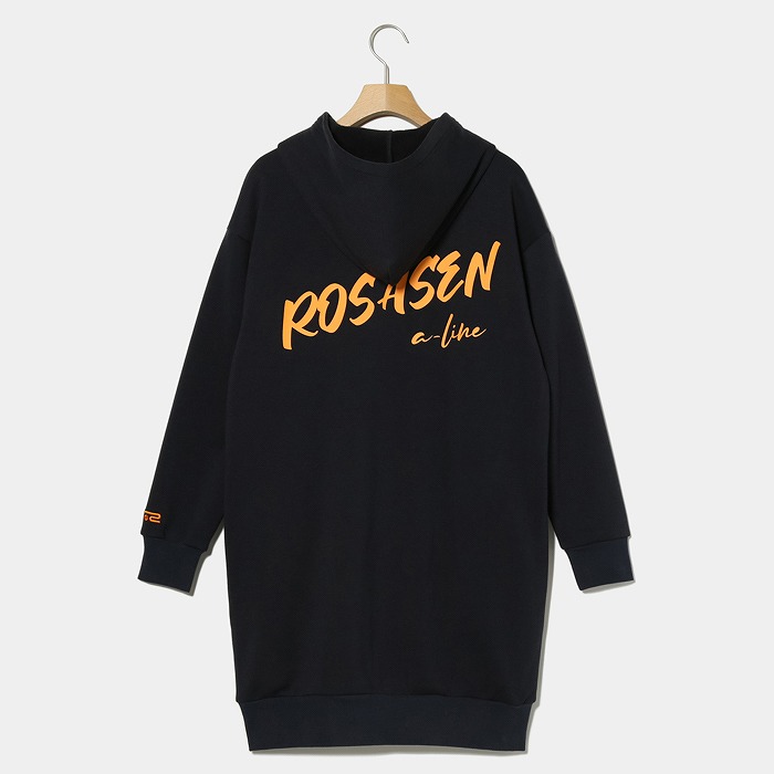Rosasen（ロサーセン）A-Line バックロゴデザインワンピース(40
