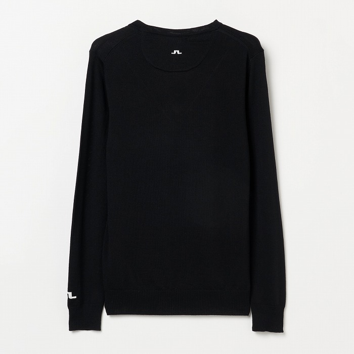 J.LINDEBERG（ジェイリンドバーグ）Vネックメリノウールセーター(44 ブラック): J.LINDEBERG（ジェイリンドバーグ）｜GRIP  ONLINE STORE