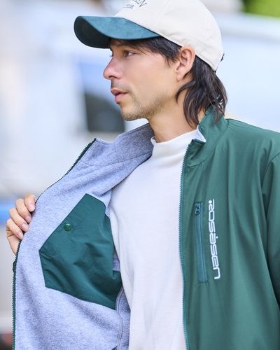 グレー×グリーン