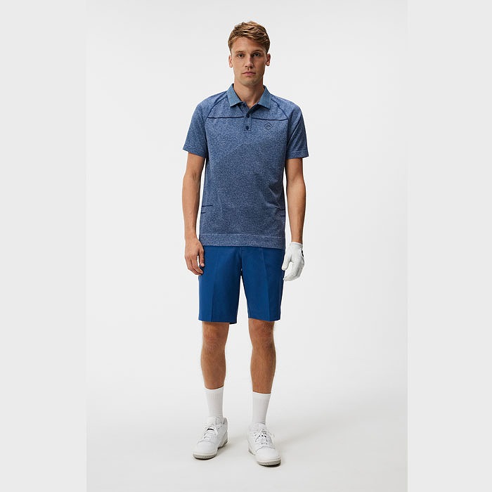 J.LINDEBERG（ジェイリンドバーグ）シームレスポロ(44 Lグレー系): J