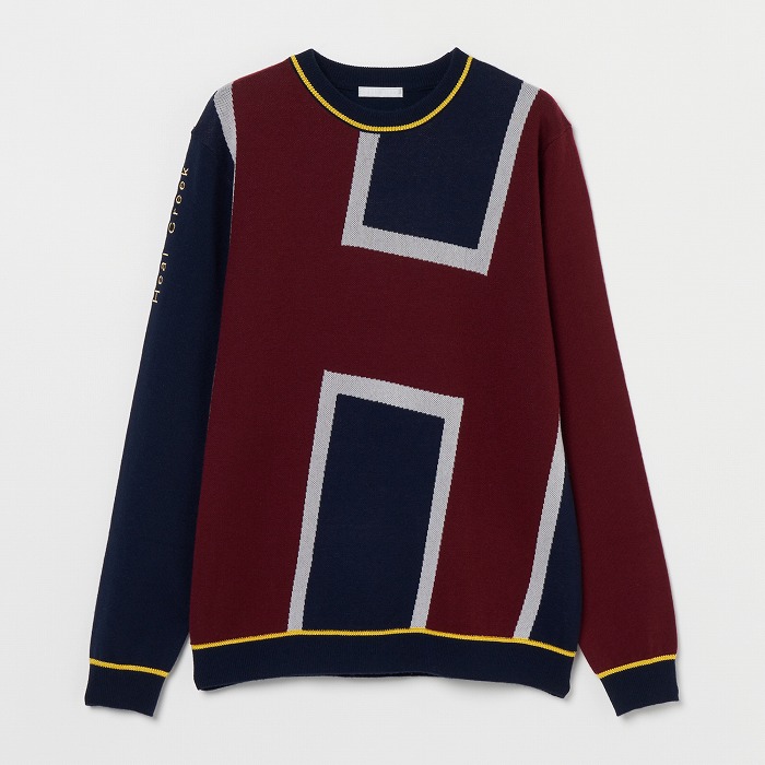 ネイビー×レッド