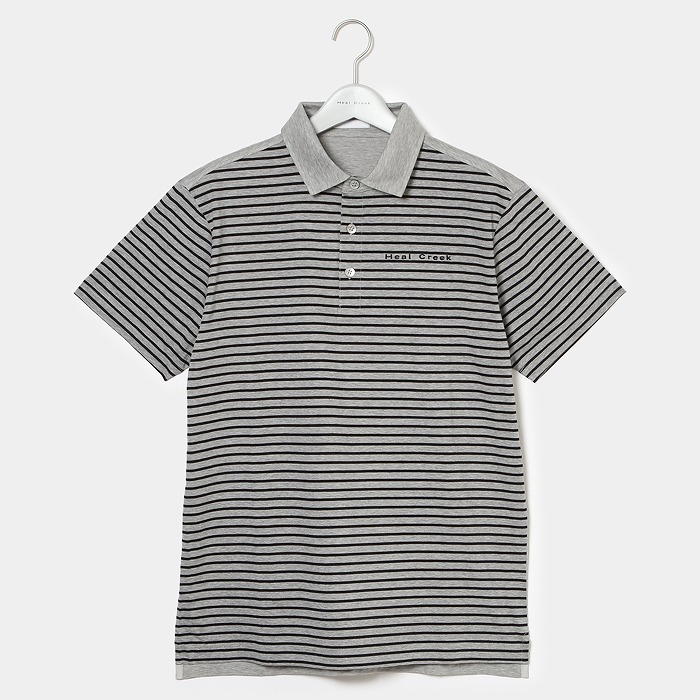 Heal Creek（ヒールクリーク）プリマシャインボーダー 半袖シャツ