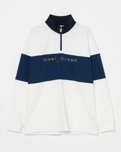 Heal Creek(ヒールクリーク) プライムフレックス ハーフジップシャツ