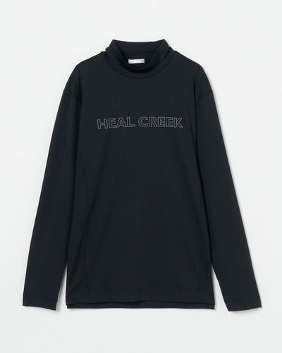 Heal Creek（ヒールクリーク） クール UVベア天竺 モックネック長袖シャツ