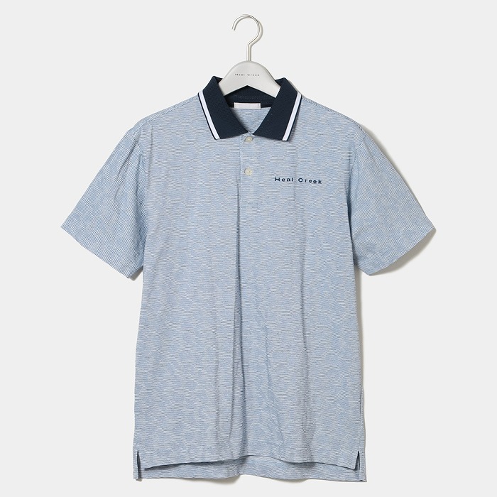 Heal Creek（ヒールクリーク）ロゴメッシュベアJQ 半袖ポロシャツ