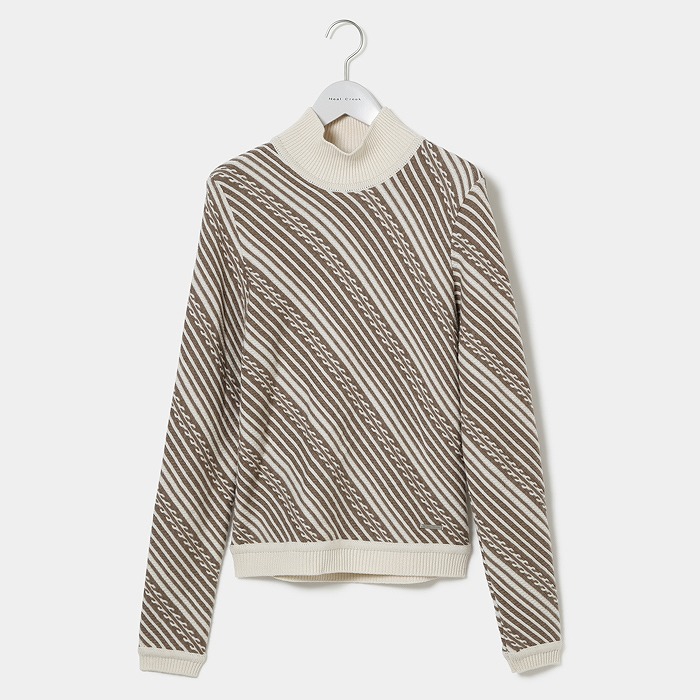 Heal Creek（ヒールクリーク）12G MIRAGE EcoバイヤスJQハイネックニット