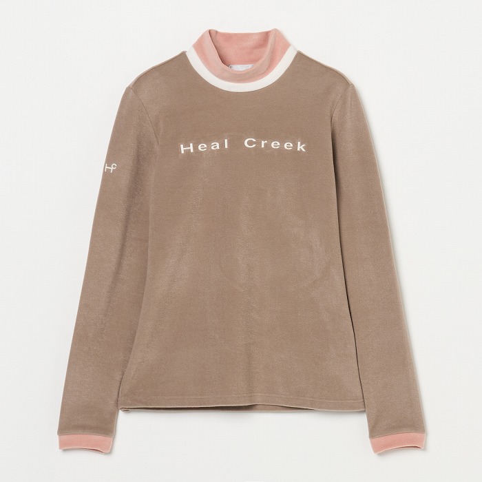 Heal Creek（ヒールクリーク）トリコロール長袖ハイネック長袖シャツ