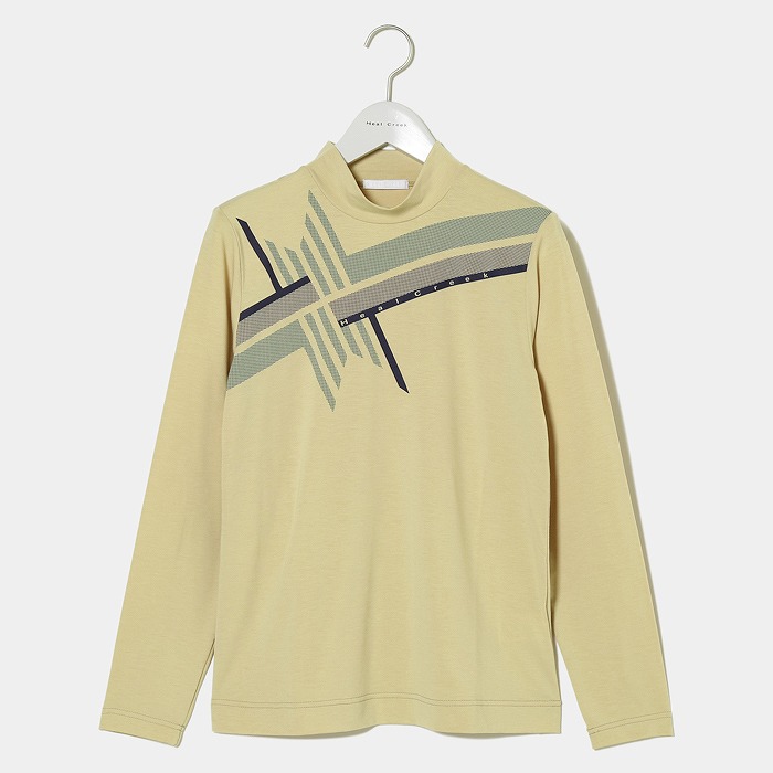 【大人百花秋号掲載商品】Heal Creek（ヒールクリーク）MVS ベア天竺長袖モックネック