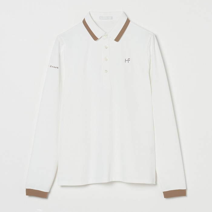 Heal Creek（ヒールクリーク）マイクロ鹿の子長袖ポロシャツ