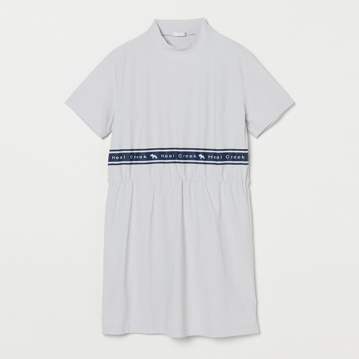 Heal Creek（ヒールクリーク）モックネックジャージィワンピース