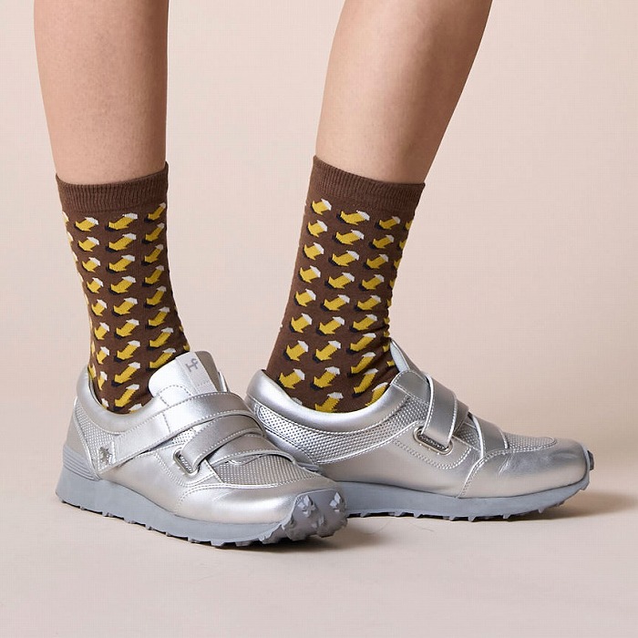 Heal Creek（ヒールクリーク）レディース スクエアベルクロビブラムソールシューズ