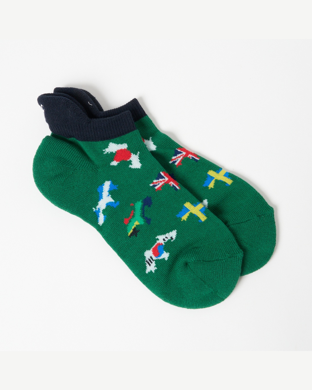 Heal Creek(ヒールクリーク)マルチヘンリー クルー丈ソックス