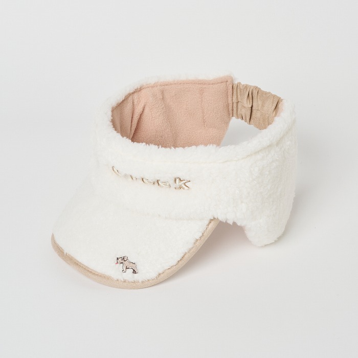 Heal Creek（ヒールクリーク)エコファー耳あて付バイザー