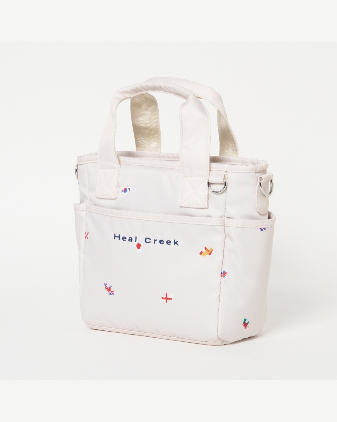 Heal Creek（ヒールクリーク）ヘンリーフラッグプリントカートバッグ