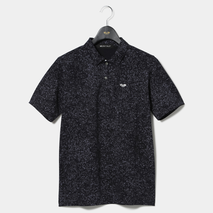 MUNITALP（ムニタルプ）Co/Peカノコペンキプリント半袖シャツ