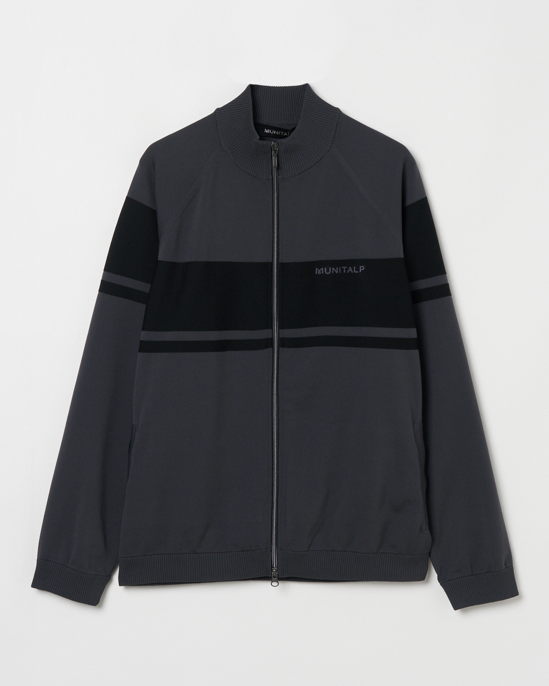 MUNITALP（ムニタルプ）14Gポリエステルニットブルゾン
