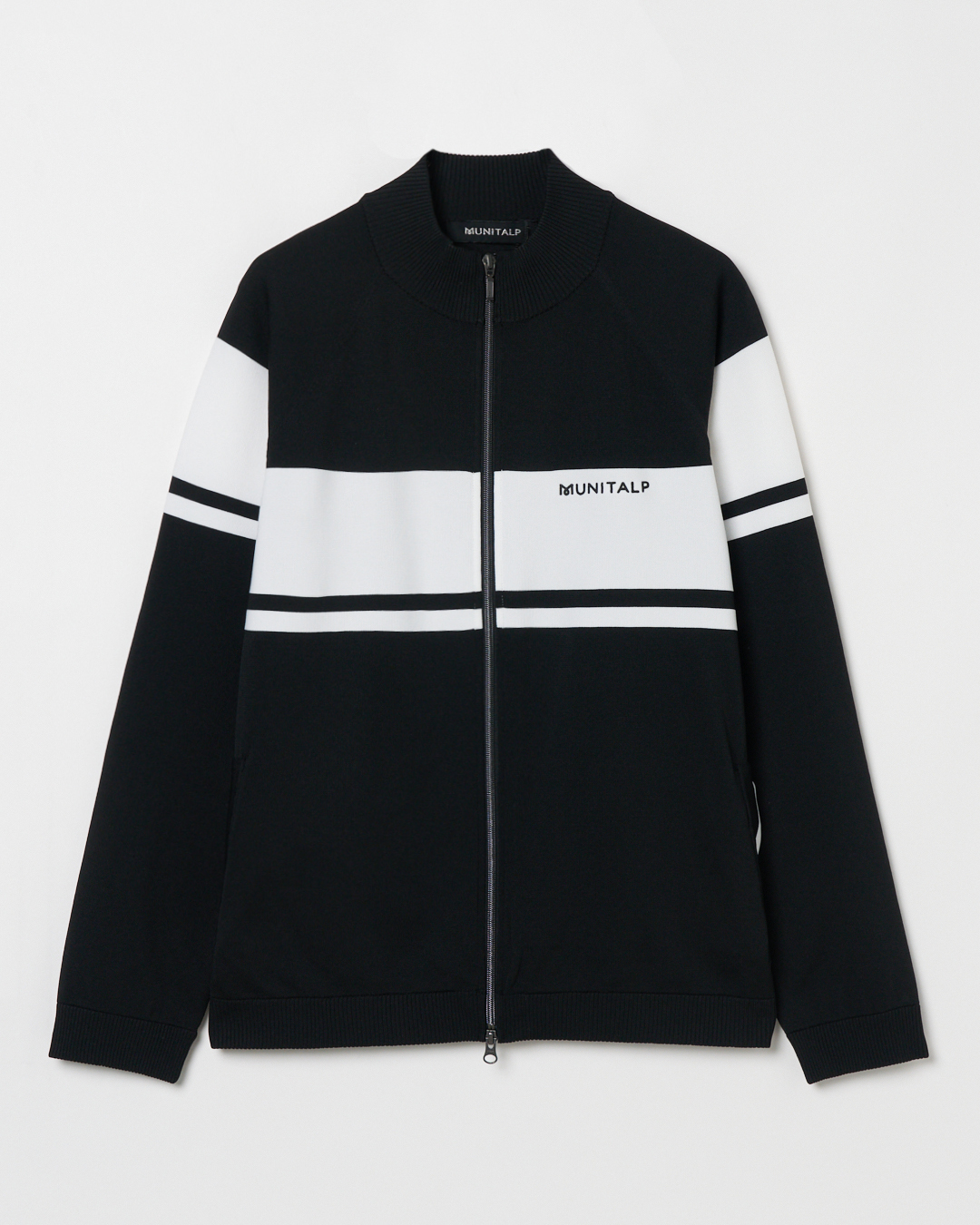 MUNITALP（ムニタルプ）14Gポリエステルニットブルゾン