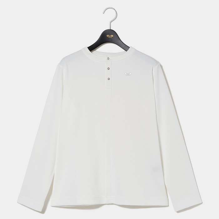 MUNITALP（ムニタルプ）ハイストレッチマイクロワッフル2WAYプルオーバー