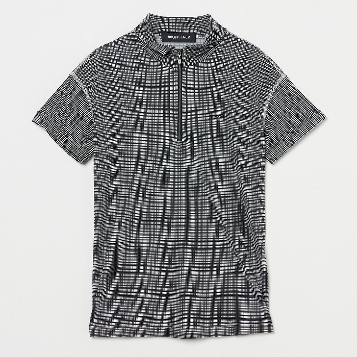 MUNITALP（ムニタルプ）Hi-Twistスムースフラワープリント半袖シャツ