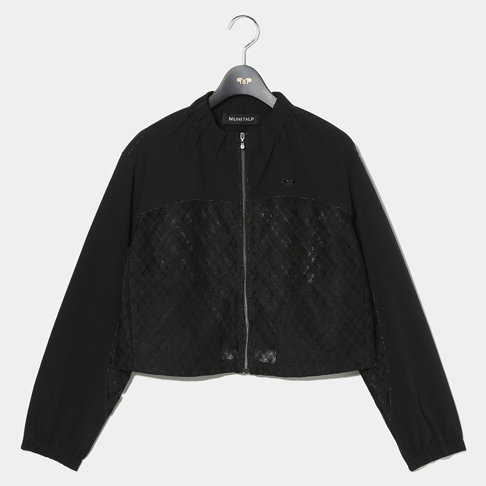 MUNITALP（ムニタルプ）Trinity　Waferクロス＆ストライプレースブルゾン