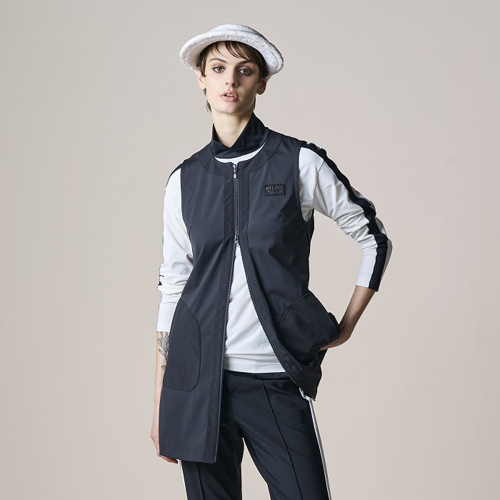 MUNITALP（ムニタルプ）Trubeauteドットメッシュ ジャンパースカート