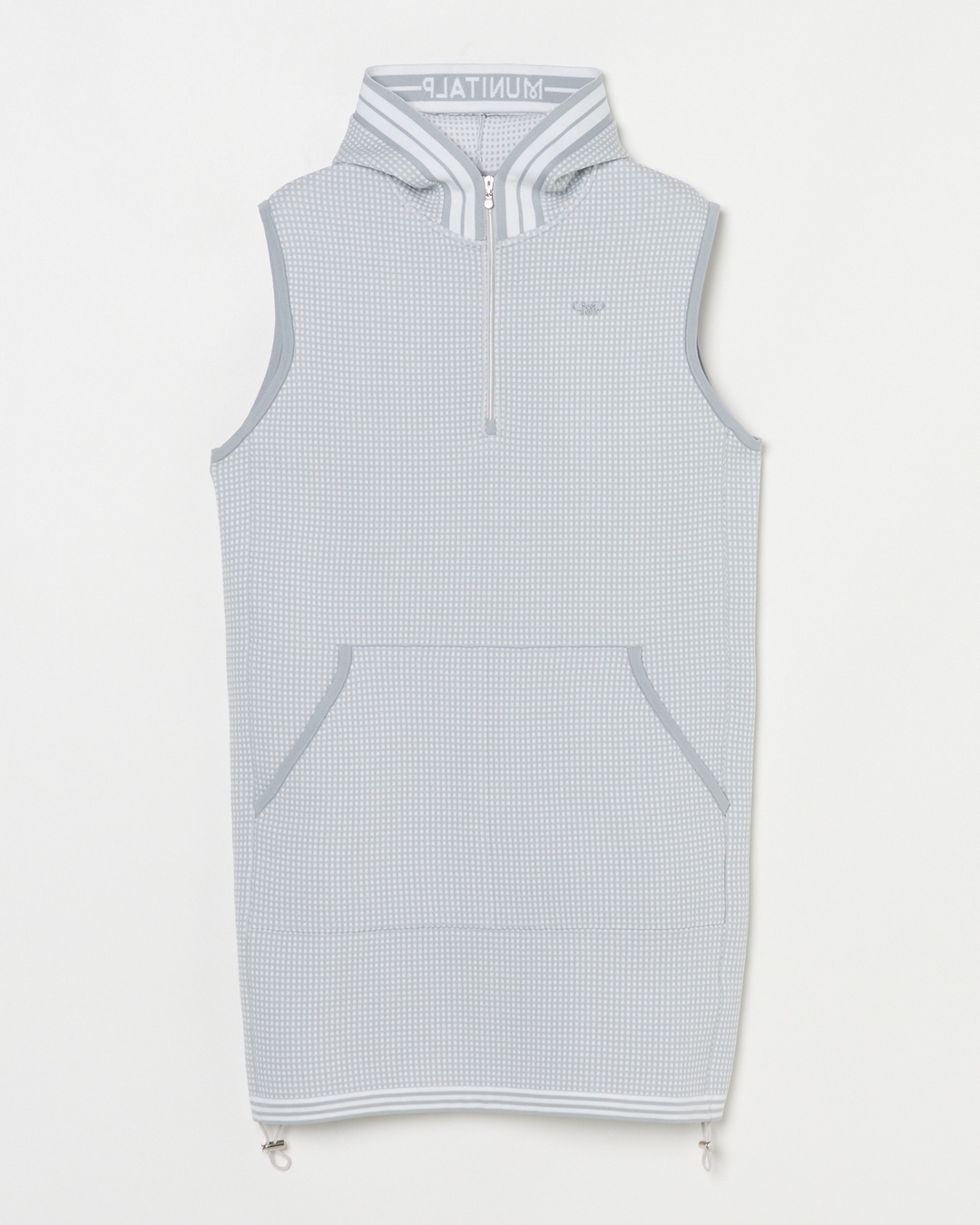 MUNITALP（ムニタルプ）チェックジャガードニットワンピース