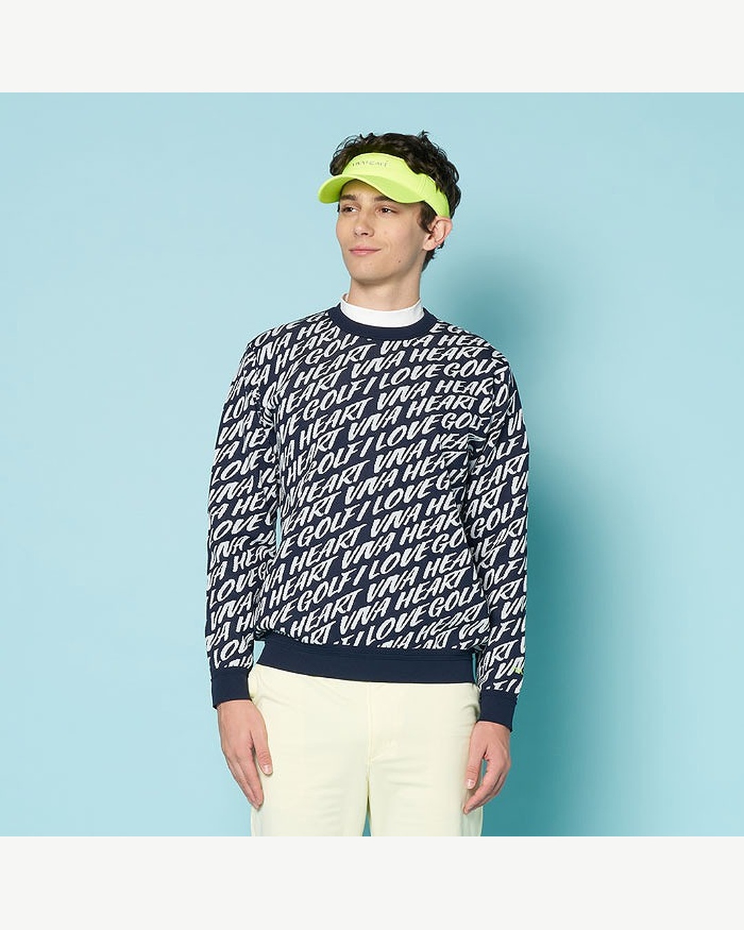 VIVA HEART（ビバハート）タイポグラフィーニット