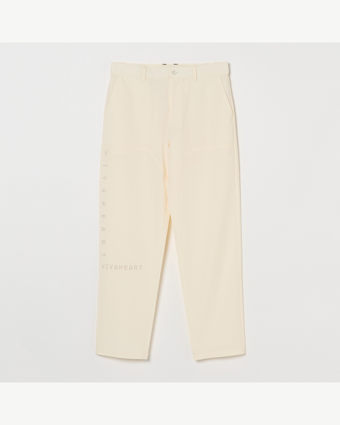 VIVA HEART（ビバハート）シアサッカーストレートカーペンターパンツ