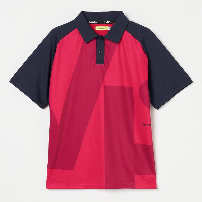 VIVA HEART（ビバハート）高機能ベア天半袖ポロシャツ