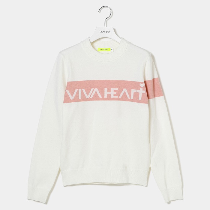 VIVA HEART（ビバハート）ロゴニット