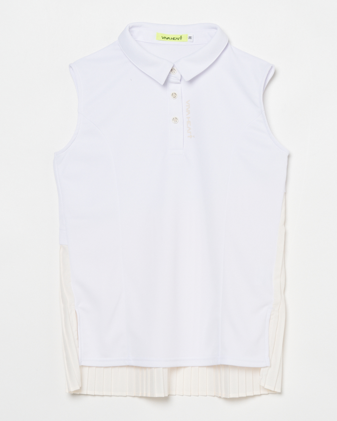 VIVA HEART（ビバハート）バックプリーツノースリーブシャツ