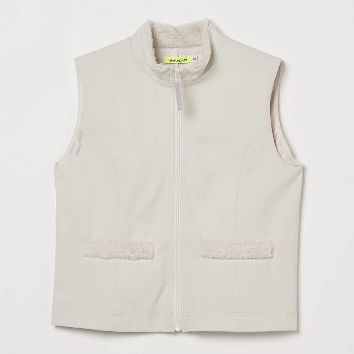 VIVA HEART（ビバハート）ファーポケットベスト