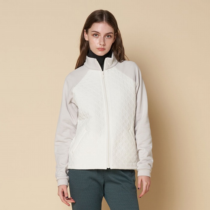 VIVA HEART（ビバハート）千鳥格子柄 ピンソニック スタンドブルゾン