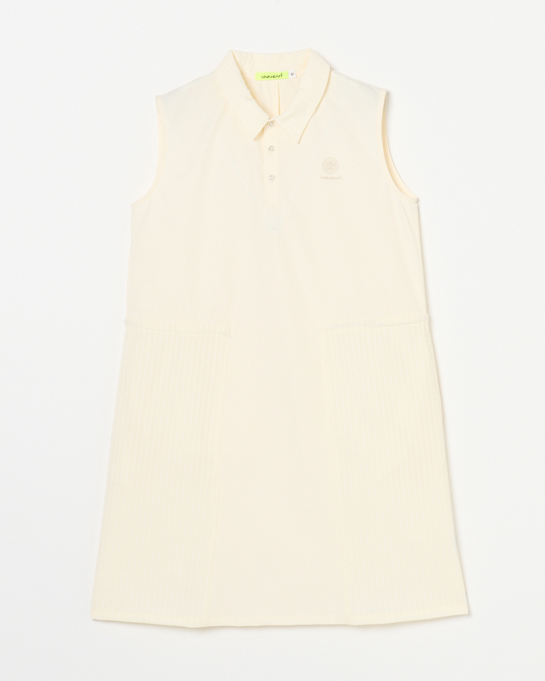 VIVA HEART（ビバハート）シアサッカー ドロスト ワンピース