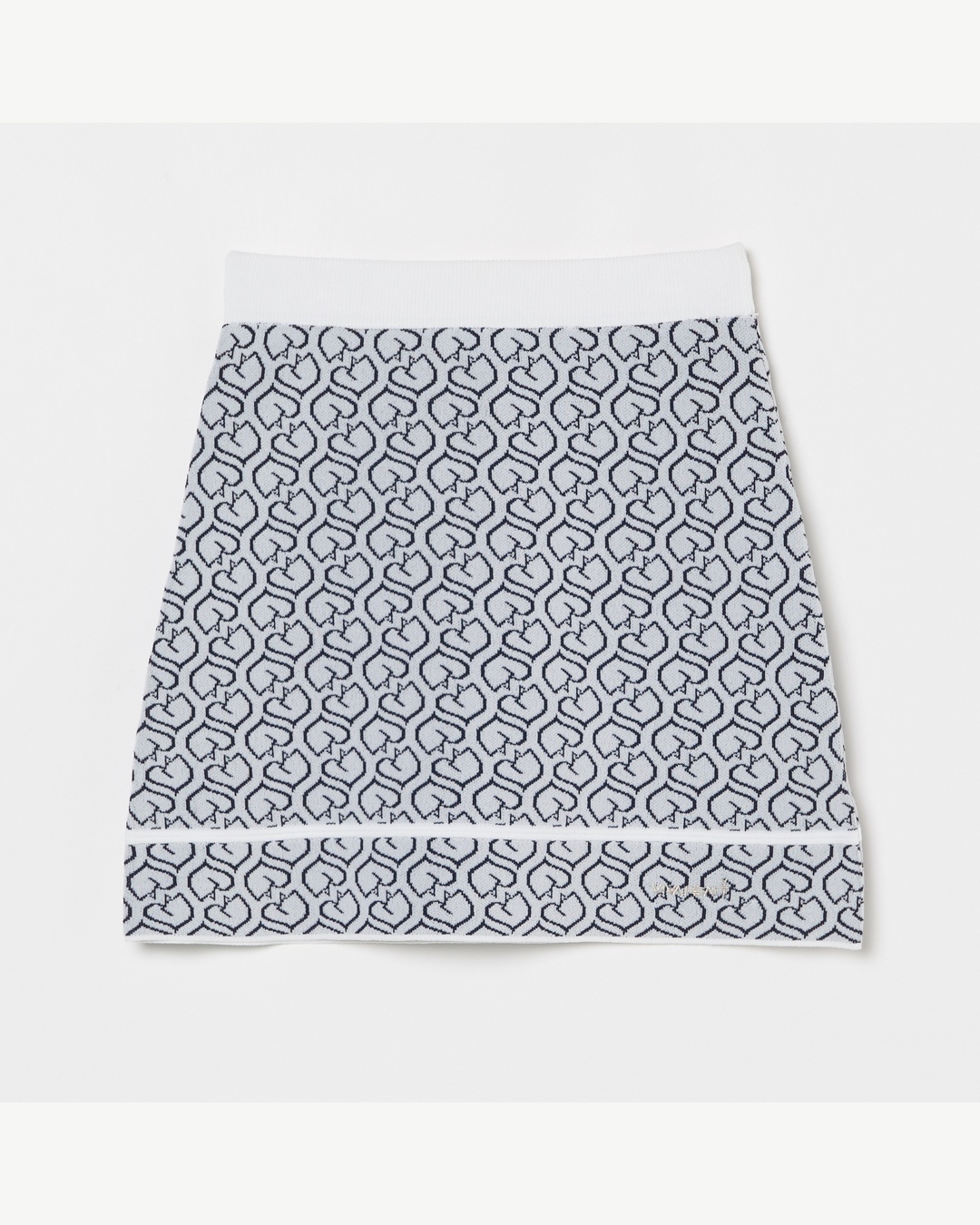 VIVA HEART（ビバハート）レディハート総柄ニットスカート