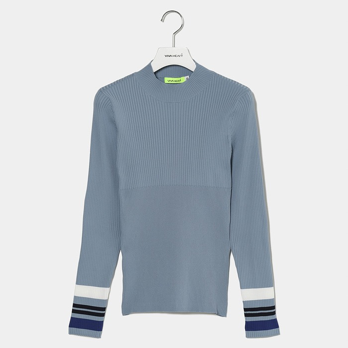 VIVA HEART（ビバハート）FIT TECH ハイネックリブニット