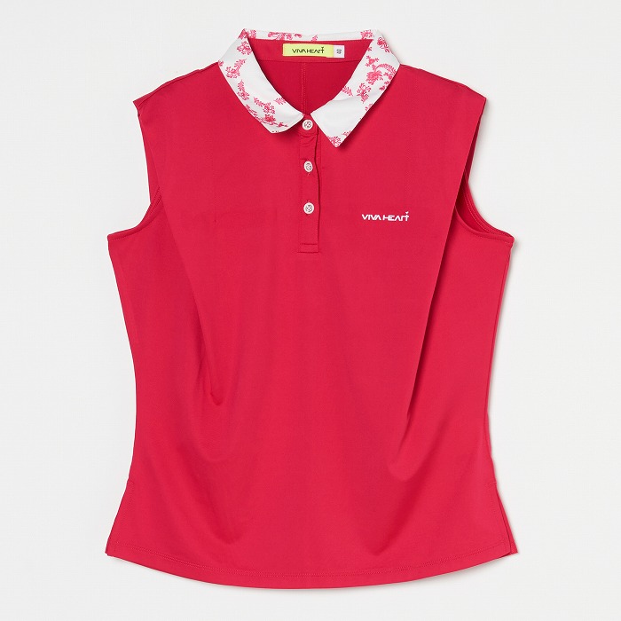 VIVA HEART（ビバハート）ボタニカル高機能ベア天 ノースリーブシャツ