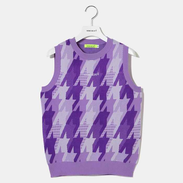 VIVA HEART（ビバハート）千鳥柄ベスト