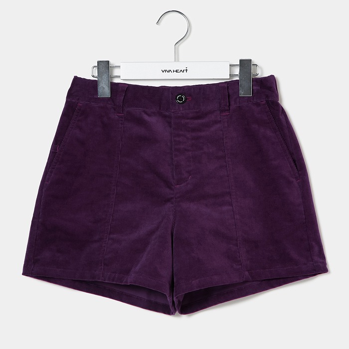 VIVA HEART（ビバハート）コーデュロイストレッチショートパンツ