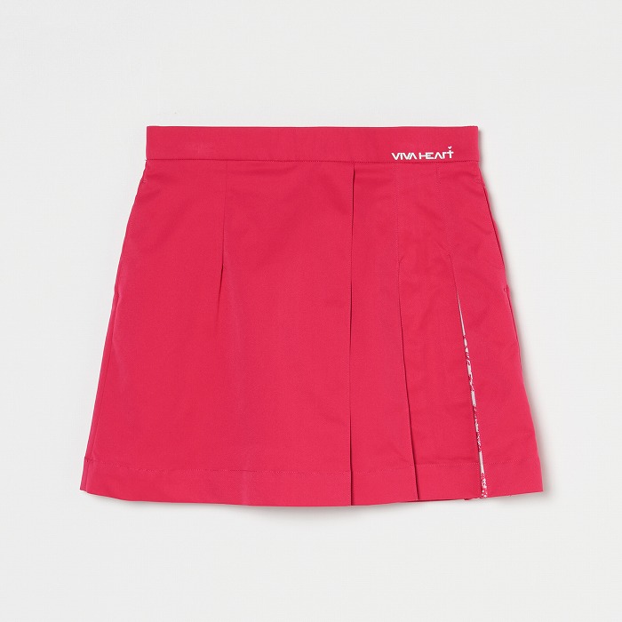VIVA HEART（ビバハート）ボタニカルアシメプリーツツイルスカート