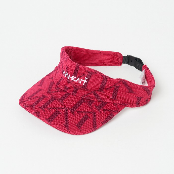 VIVA HEART（ビバハート）サンテ柄 ニットサンバイザー